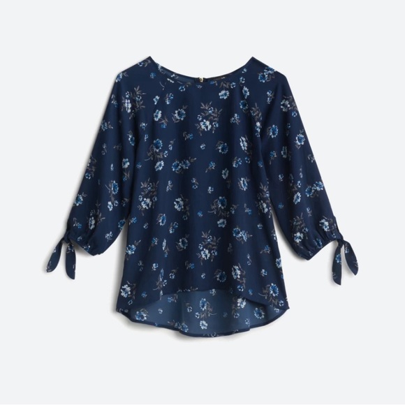 Papermoon Tie Sleeve Blouse - Picture 7 of 7